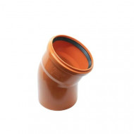 Отвод Ø200×30° рыжий Flextron