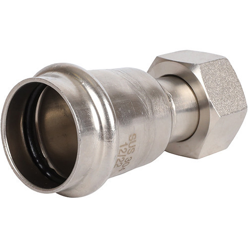 Пресс-соединитель НГ Rommer ф28х3/4" ВПр-ВР нержавеющая сталь