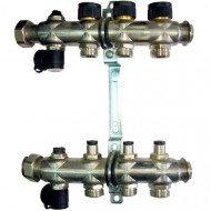 Гребенка "Multidis SF" со регулирующими вставками на 3 контура 1" Oventrop