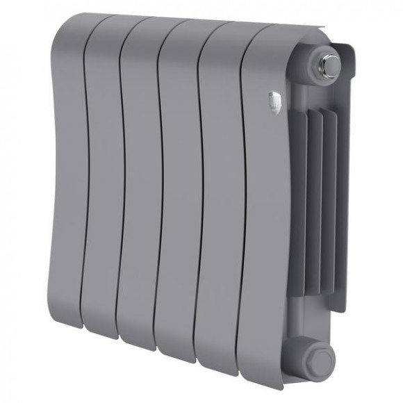 Радиатор биметаллический Royal Thermo Infinity 500 Silver Satin - 12 секц.