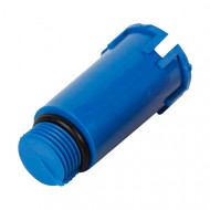 Заглушка монтажная синий НР 1/2" ABA