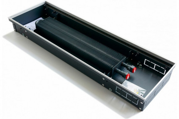 Конвектор внутрипольный водяной KVZ 250-140-2200 с естественной конвекцией Technowarm