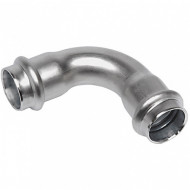 Пресс-отвод двухраструбный 90° нержавеющая сталь 42 Sanha