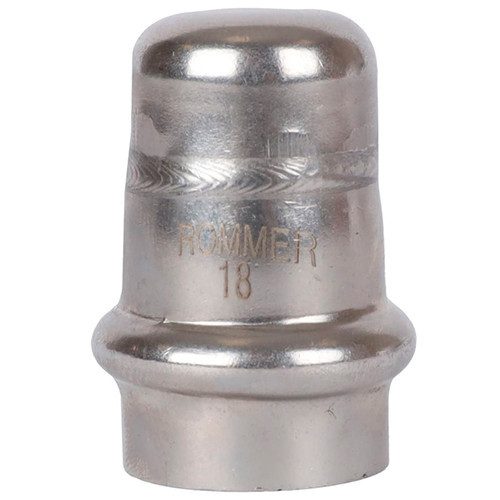 Пресс-заглушка Rommer ф18 ВПр нержавеющая сталь Пресс-заглушка Rommer ф18 ВПр нержавеющая сталь