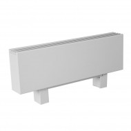 Конвектор универсальный водяной Элегант 110х250х1300 с 2 медно-алюминиевыми теплообменниками, белый КЗТО