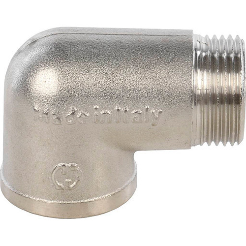 Угольник никелированный Stout 1/2" ВР-НР