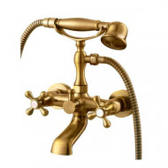 Смеситель для ванны Cross 41022-1 Kaiser Bronze