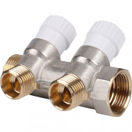 Коллектор EU 3/4"х3/4" Stout с 2 отводами