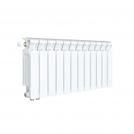 Радиатор биметаллический монолитный Rifar Monolit Ventil 300 12 секций, нижнее левое подключение Радиатор биметаллический монолитный Rifar Monolit Ventil 300 12 секций, нижнее левое подключение