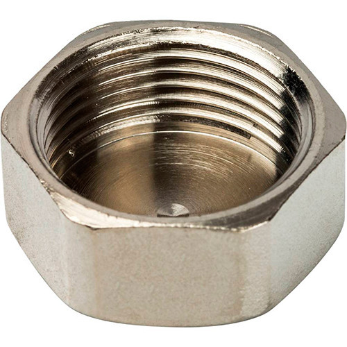 Заглушка никелированная Stout 3/4" ВР