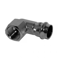 Пресс-угольник Rommer ф18х1/2" ВПр-ВР нержавеющая сталь