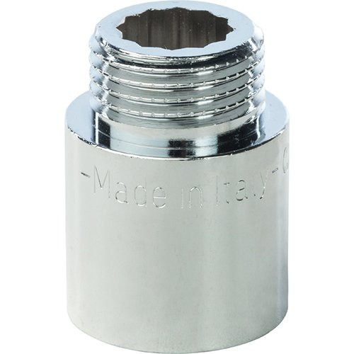 Удлинитель хромированный 1/2"х25мм Stout