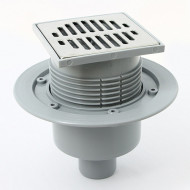 Трап с сухим затвором ф115х115/50 мм Mcalpine