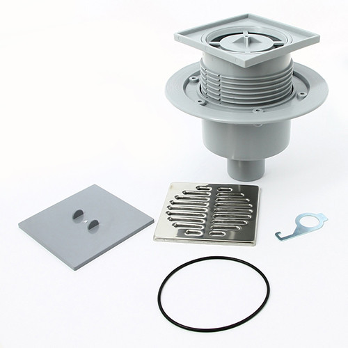 Трап с сухим затвором ф115х115/50 мм Mcalpine Трап с сухим затвором ф115х115/50 мм Mcalpine