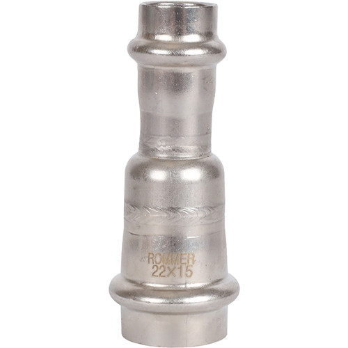 Пресс-муфта переходная Rommer ф22х15 ВПр нержавеющая сталь