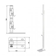 Кронштейн напольный регулируемый для радиаторов COPA ТВЕК.11.9.new