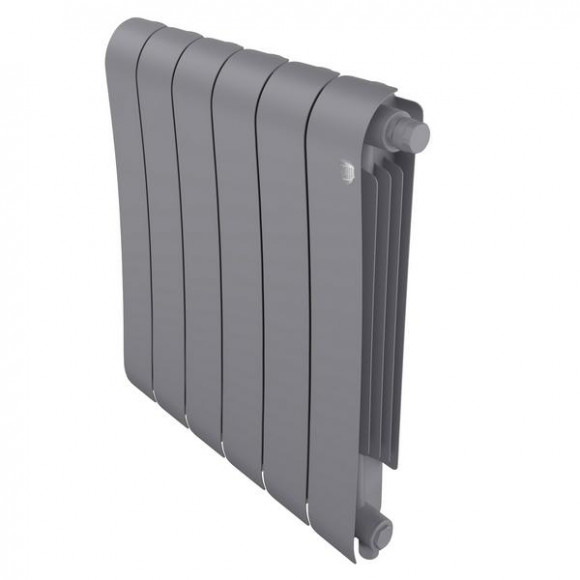 Радиатор биметаллический Royal Thermo Infinity 500 Silver Satin VR80 - 4 секц.