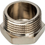 Заглушка никелированная Stout 1/2" НР