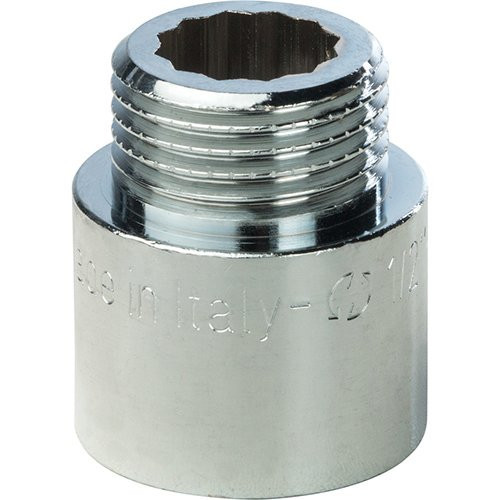 Удлинитель хромированный 1/2"х20мм Stout