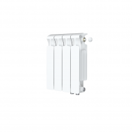 Радиатор биметаллический монолитный Rifar Monolit Ventil 300 4 секции, нижнее правое подключение Радиатор биметаллический монолитный Rifar Monolit Ventil 300 4 секции, нижнее правое подключение