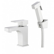Смеситель для биде с гигиеническим душем Sonat 34088-4 Kaiser White