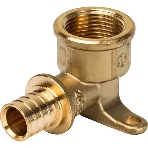 Угольник настенный с креплением 20xRp 1/2" STOUT