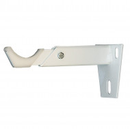 Кронштейн настенный для радиаторов Irsap Tesi 70-90 мм, белый ТВЕК.5.2