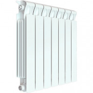 Радиатор биметаллический монолитный Rifar Monolit 500 7 секций, боковое подключение