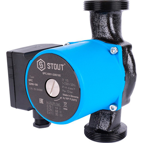 Циркуляционный насос Stout 32/60-180 мм