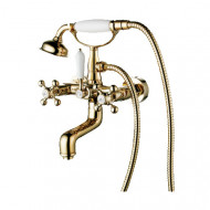 Смеситель двухвентильный для ванны GZ 09032E Ganzer