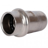 Пресс-заглушка Rommer ф15 ВПр нержавеющая сталь