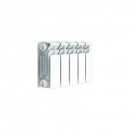 Радиатор биметаллический секционный Rifar Base 200 5 секций, боковое подключение Радиатор биметаллический секционный Rifar Base 200 5 секций, боковое подключение