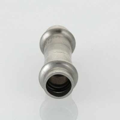 Муфта двухраструбная из нержавеющей стали Valtec Inox 15 x 15 мм
