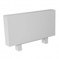 Конвектор универсальный водяной Элегант 110х400х800 с 1 медно-алюминиевым теплообменником, белый КЗТО Конвектор универсальный водяной Элегант 110х400х800 с 1 медно-алюминиевым теплообменником, белый КЗТО