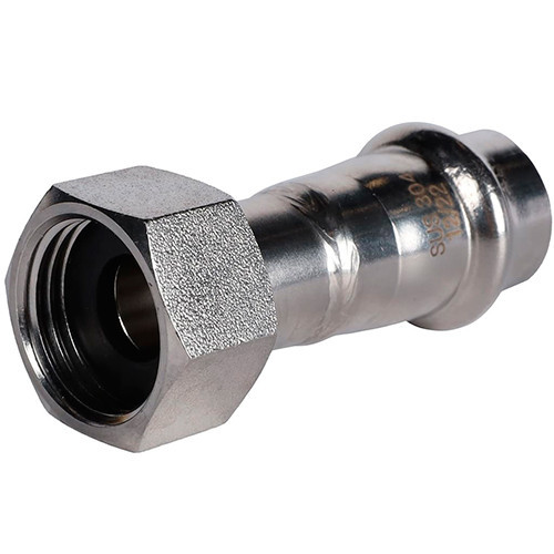 Пресс-соединитель НГ Rommer ф15х1/2" ВПр-ВР нержавеющая сталь Пресс-соединитель НГ Rommer ф15х1/2" ВПр-ВР нержавеющая сталь