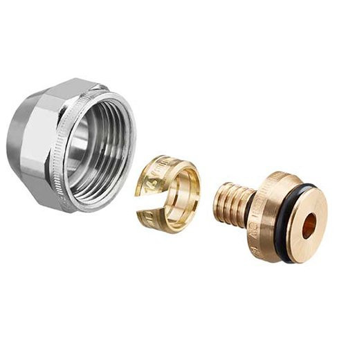 Евроконус никелированный 20х2,5мм хG3/4" НГ Oventrop
