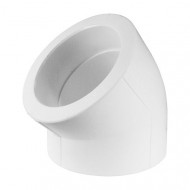 Угол полипропиленовый PPR ф50х45° Valfex