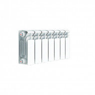 Радиатор биметаллический секционный Rifar Base 200 7 секций, боковое подключение Радиатор биметаллический секционный Rifar Base 200 7 секций, боковое подключение