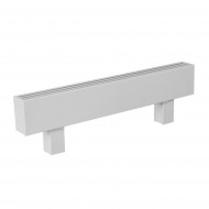 Конвектор универсальный водяной Элегант Мини 80х130х2000 с 1 медно-алюминиевым теплообменником, белый КЗТО Конвектор универсальный водяной Элегант Мини 80х130х2000 с 1 медно-алюминиевым теплообменником, белый КЗТО