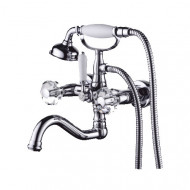 Смеситель двухвентильный для ванны GZ 09036 Ganzer