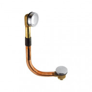 Слив-перелив автоматический для ванны без колена Remer