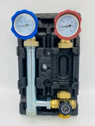 Насосная группа с термостатическим смесителем, подача справа ZEISSLER Насосная группа с термостатическим смесителем, подача справа ZEISSLER