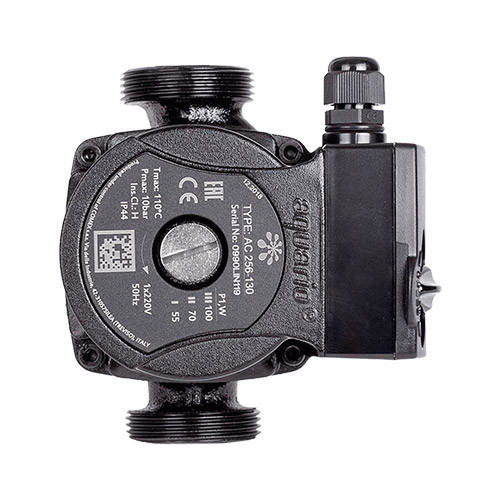 Циркуляционный насос Aquario AC 25-6 130 с гайками Циркуляционный насос Aquario AC 25-6 130 с гайками