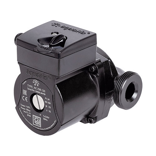 Циркуляционный насос Aquario AC 25-6 130 с гайками Циркуляционный насос Aquario AC 25-6 130 с гайками