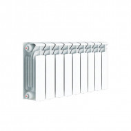 Радиатор биметаллический секционный Rifar Base 350 9 секций, боковое подключение Радиатор биметаллический секционный Rifar Base 350 9 секций, боковое подключение