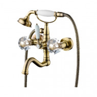 Смеситель двухвентильный для ванны GZ 09036D Ganzer