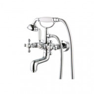 Смеситель двухвентильный для ванны GZ 09032 Ganzer