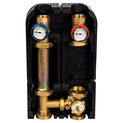 Насосная группа с 3-х ходовым приводным смесителем 1 1/4" без насоса 39kW Stout
