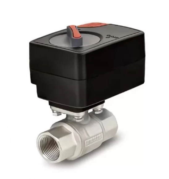Кран с электроприводом 220в 1/2 "ZEISSLER"