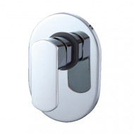 Смеситель встраиваемый овальный GZ 5101 Ganzer